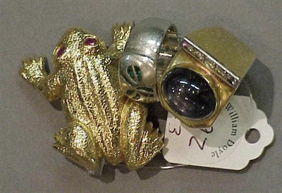 Lot 392 - Group of Jewelry Comprising a gentleman's...