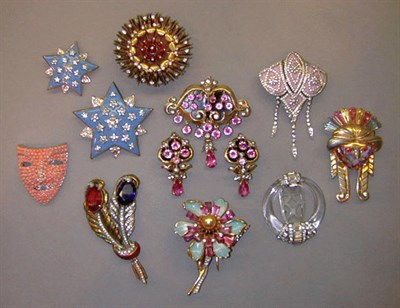 Lot 259 - Group of Ten De Rosa Pins Comprising three...