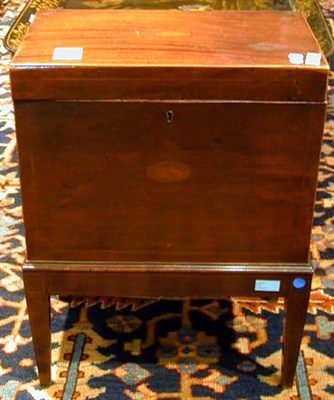 Lot 331 - George III Inlaid Mahogany Cellaret The...