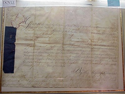 Lot 276 - GEORGE III KING OF GREAT BRITAIN Document...