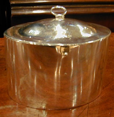 Lot 432 - George III Silver Tea Caddy Thomas Robinson,...
