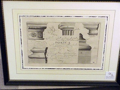 Lot 85 - After De Vries [COLUMN DESIGNS] Three...