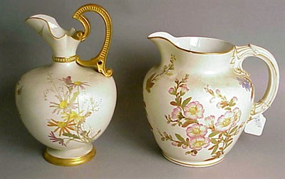 Lot 884 - Group of Four Royal Worcester Gilt-Decorated...