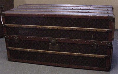 Lot 1217 - Louis Vuitton Wardrobe Trunk Monogram canvas,...