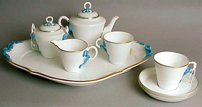 Lot 859 - Royal Worcester Porcelain Gilt-Decorated Tea...
