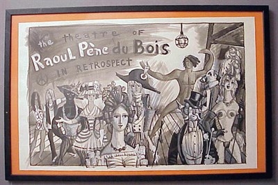 Lot 1257 - Raoul Pene du Bois THE THEATRE OF RAOUL PENE...