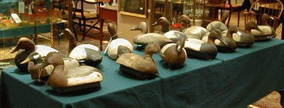 Lot 181A - Group of Fifteen Painted Wood Duck Decoys...
