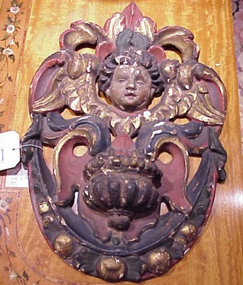 Lot 392 - Italian Baroque Style Polychrome-Decorated...