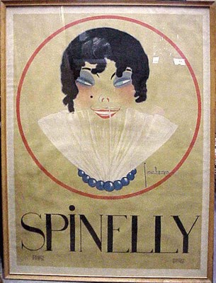 Lot 1274 - Georges Lepape French 1887-1971 SPINELLY...