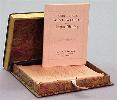 Lot 315 - DODGSON, CHARLES LUTWIDGE [LEWIS CARROLL]...