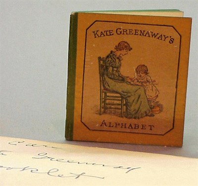 Lot 318 - GREENAWAY, KATE Alphabet Color plates. 32mo,...