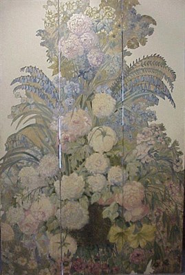 Lot 1314 - Joseph Urban Ziegfeld Theater Floral Mural...