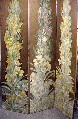 Lot 1315 - Two Joseph Urban Ziegfeld Theater FLoral Mural...