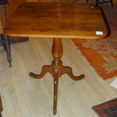Lot 346 - Federal Cyprus Tilt-Top Tripod Table Early...