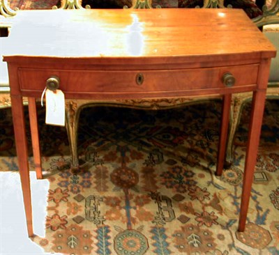 Lot 408 - George III Mahogany Side Table Early 19th...