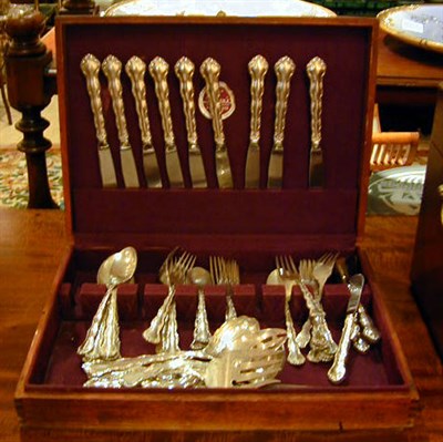 Lot 367 - Reed & Barton Sterling Silver Partial Flatware...