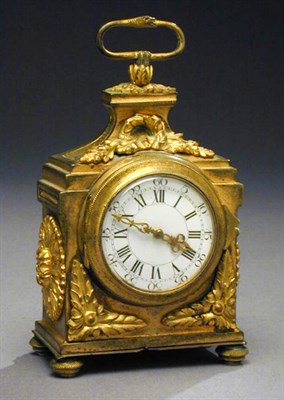 Lot 433 - Louis XVI Style Gilt-Bronze Clock The dial set...