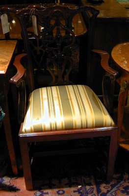 Lot 464 - Set of Eight George III Style Mahogany Dining...