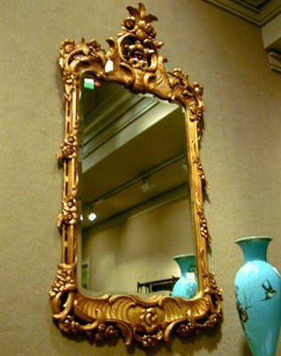 Lot 227 - Pair of Louis XVI Style Gilt-Decorated Mirrors