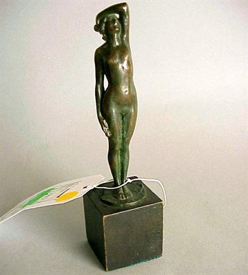 Lot 702 - Bronze Figure of a Standing Nude Woman After a...