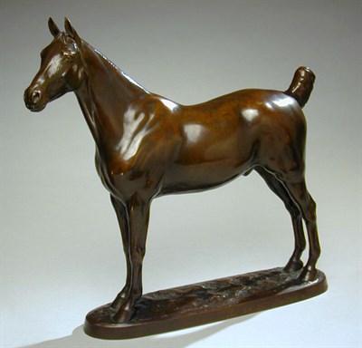 Lot 720 - Bronze Figure of a Horse After a model by...