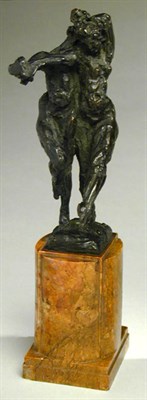 Lot 591 - Bronze Figural Group of Two Dancing Girls...