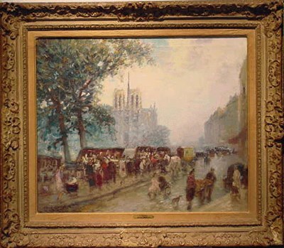 Lot 2 - Merio Ameglio French/Italian, 1897-1970 NOTRE...