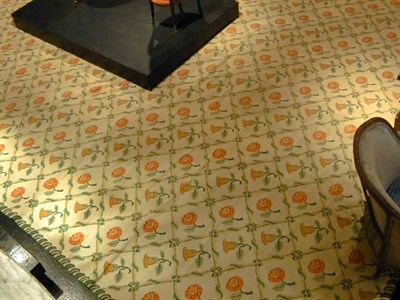 Lot 600 - Portuguese Needlepoint Carpet Mid 20th century...