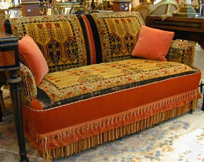 Lot 766 - Victorian Upholstered Sofa With carpet...