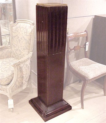 Lot 637 - Art Deco Rosewood Pedestal