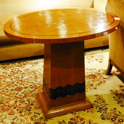 Lot 758 - Art Deco Oak Center Table