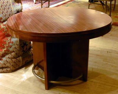 Lot 781 - Art Deco Mahogany Dining Table