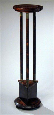 Lot 254 - Beechwood Pedestal Joseph Hoffmann With three...
