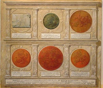 Lot 162 - Bolognese School MEDALLIONS OF THE HOUSE OF...