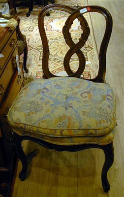 Lot 619 - Set of Six Provincial Louis XVI Style Walnut...