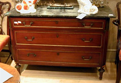 Lot 506 - Louis XV Style Marble Top Gilt-Metal Mounted...