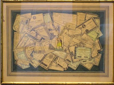 Lot 42 - French School 19th Century TROMPE L'OEIL OF...