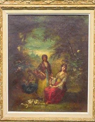 Lot 8 - Frederic Borgella French, 19th/20th century...