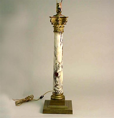 Lot 515 - Neoclassical Style Gilt-Bronze Mounted Marble...