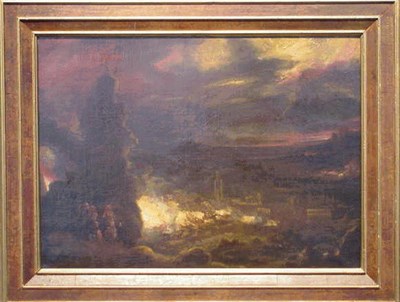 Lot 195 - Attributed to Daniel van Heil LOT AND HIS...