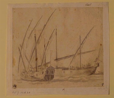 Lot 173 - Willem II van de Velde, the Younger Dutch,...