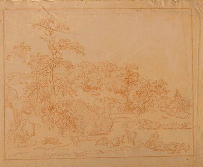 Lot 165 - Attributed to Joseph Anton Koch FIGURES IN A...