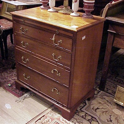 Lot 280 - Pair of Georgian Style Mahogany Bachelor's Chests