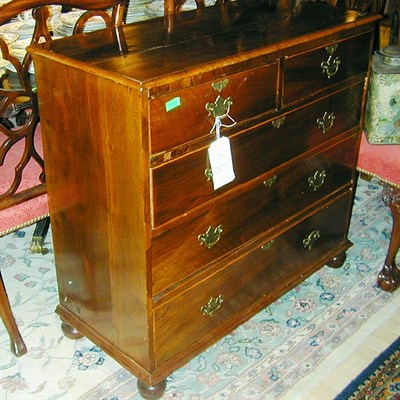 Lot 396 - Georgian Style Mahogany Chest of Drawers