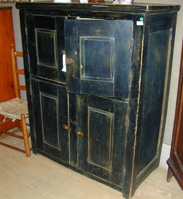 Lot 275 - American Painted Pine Cabinet 19th Century In...