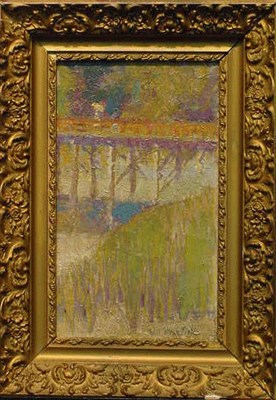 Lot 34 - Will Howe Foote American, 1874-1965 THE TRAIN...