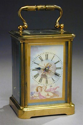 Lot 435 - Brass Carriage Clock