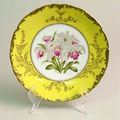 Lot 625 - Set of Twelve Limoges Porcelain Dessert Plates...