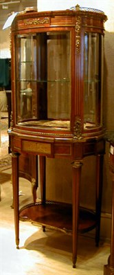 Lot 481 - Louis XVI Style Gilt-Bronze Mounted Vitrine Of...