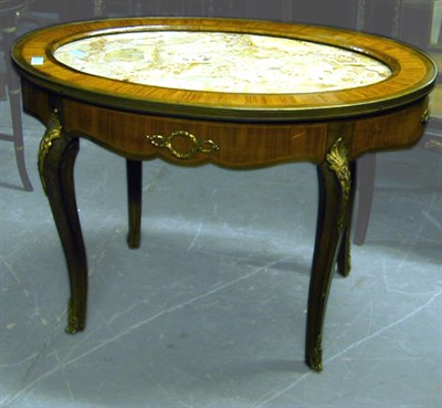 Lot 651 - Louis XV Style Gilt-Bronze Mounted Fruitwood...